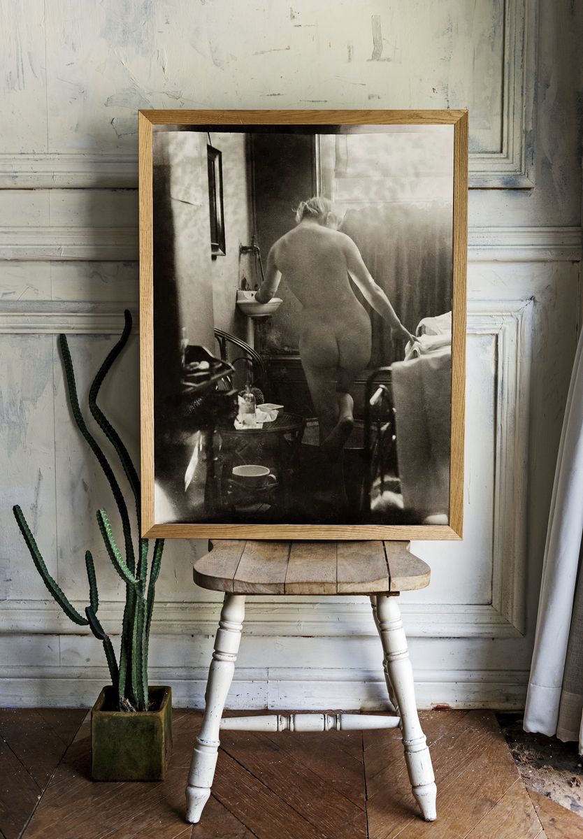 Vintage Nude Interior Photography Poster. — room view 1