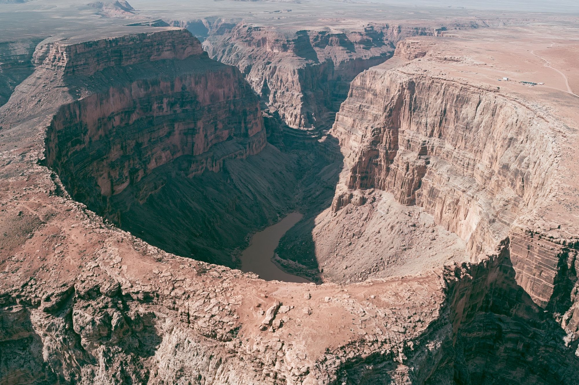 Desert Canyon Aerial Photography Poster. poster — photography art