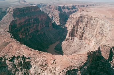 Desert Canyon Aerial Photography Poster.