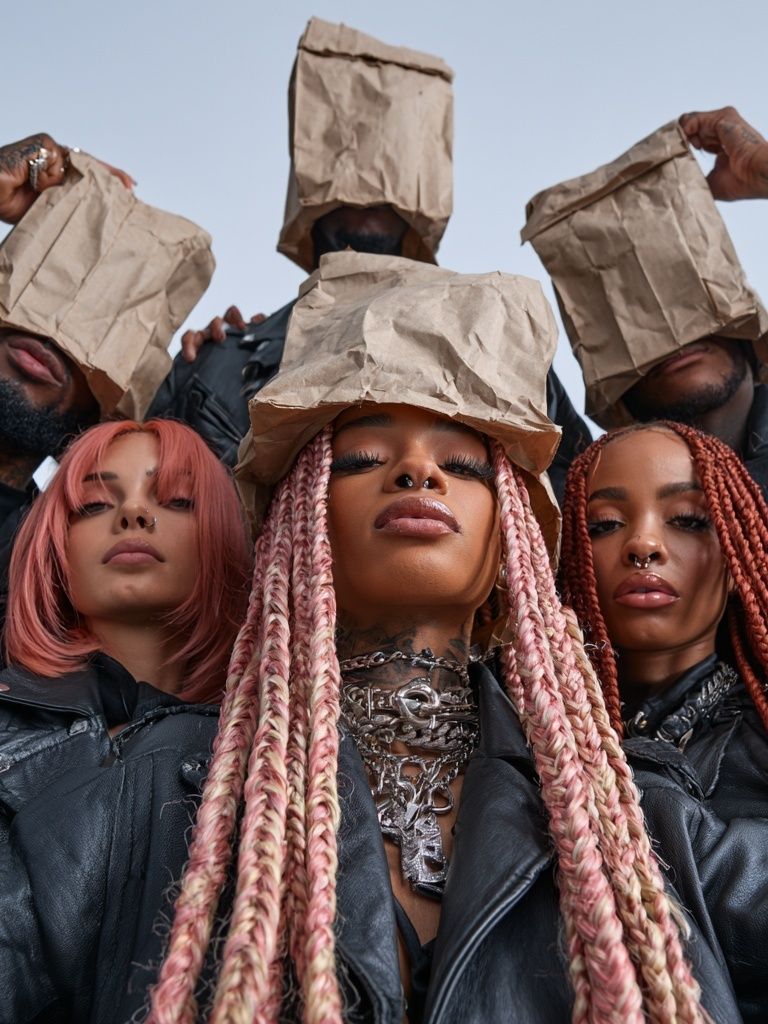 Urban Fashion Portrait Poster. poster — photography art