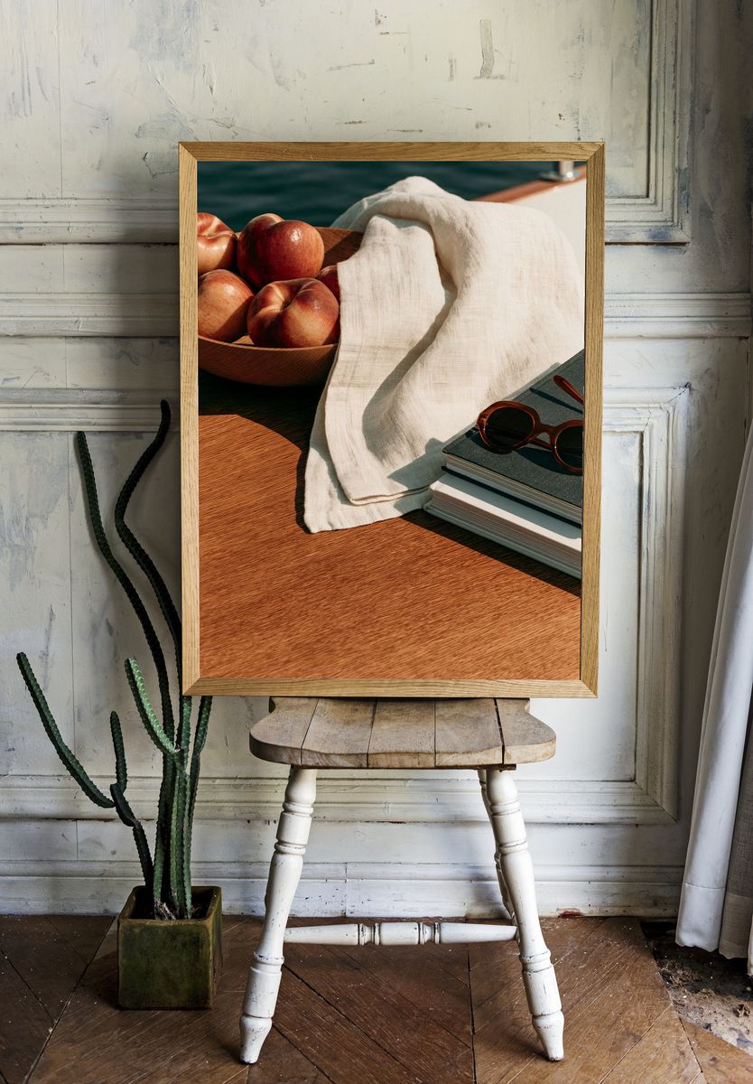 Coastal Still Life Photography Poster. room preview