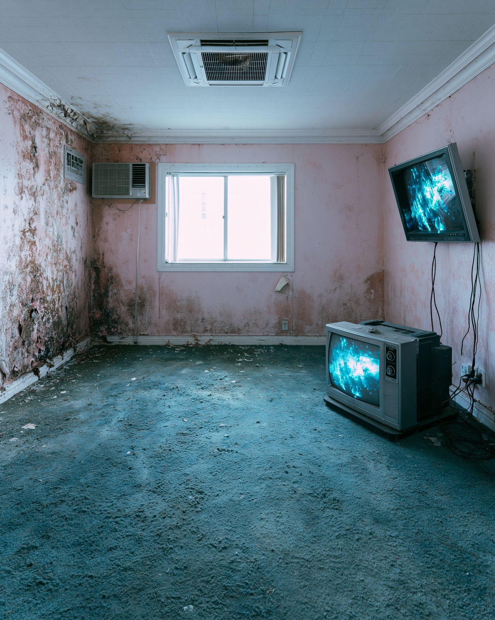 Abandoned Room Photography Poster. poster — photography art