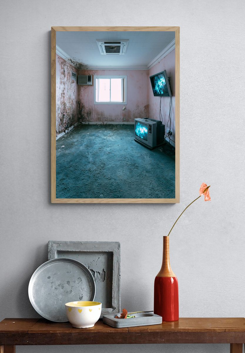 Abandoned Room Photography Poster. — room view 3