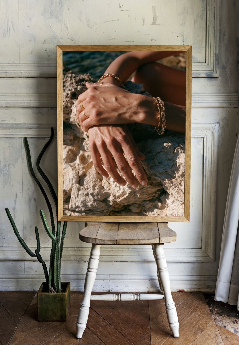Hands on Rock Photography Poster. room preview