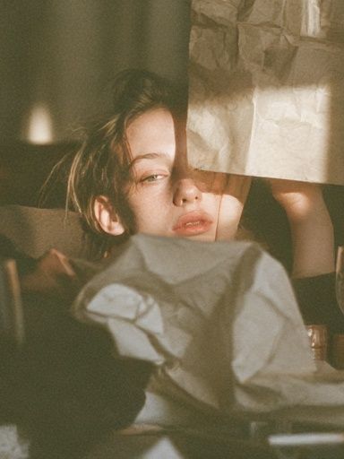 Moody Portrait Photography Poster. poster detail
