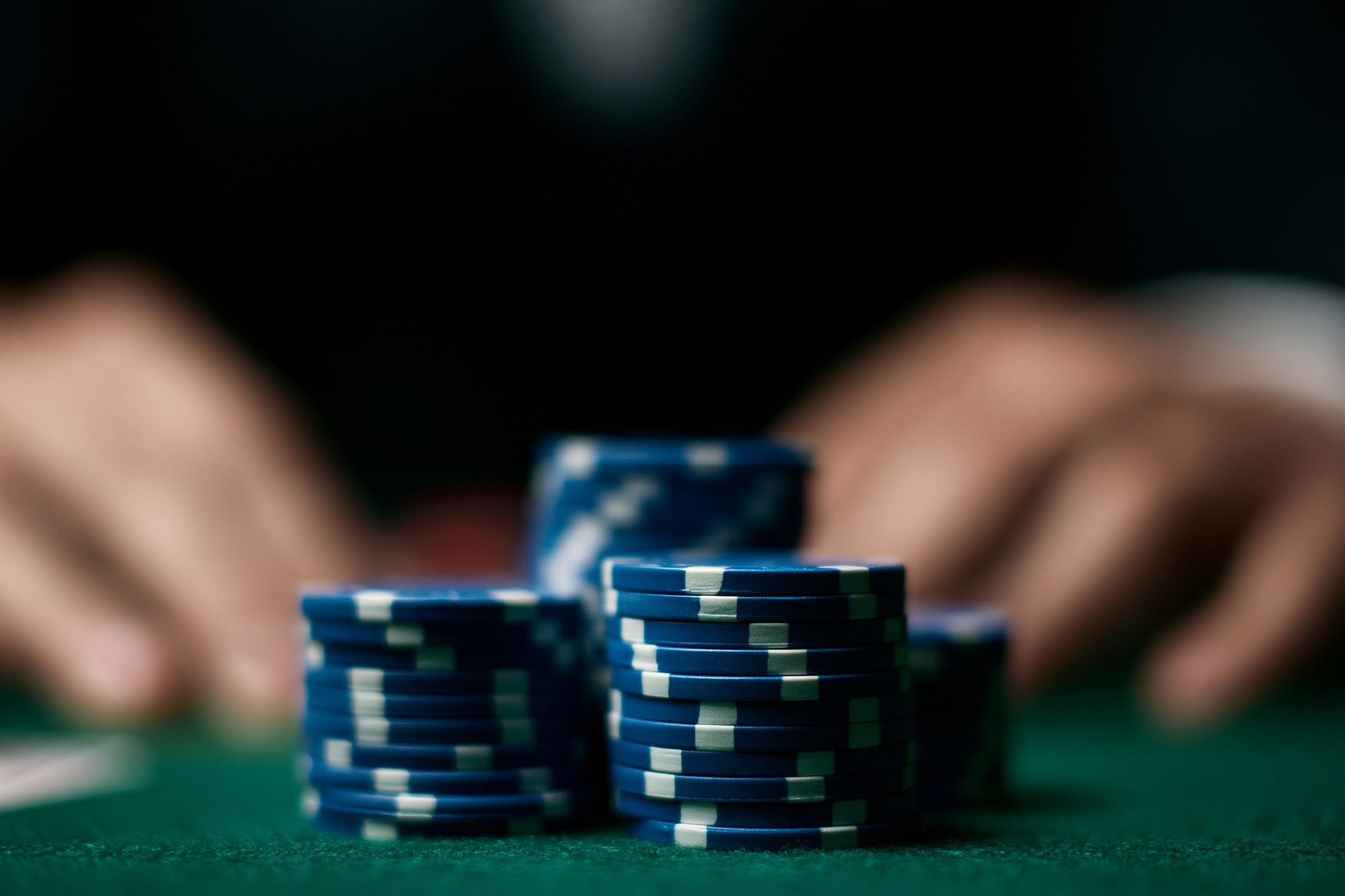 Poker Chips Photography Poster. poster detail
