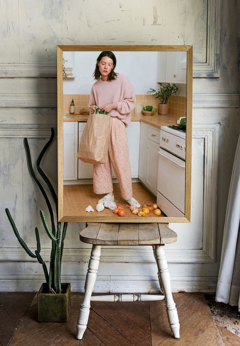 Kitchen Grocery Moment Photography Poster. room preview