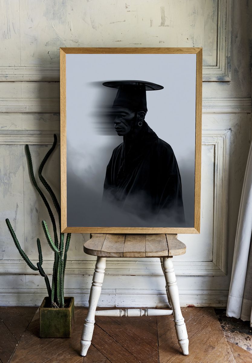 Mystic Portrait Photography Poster. — room view 1