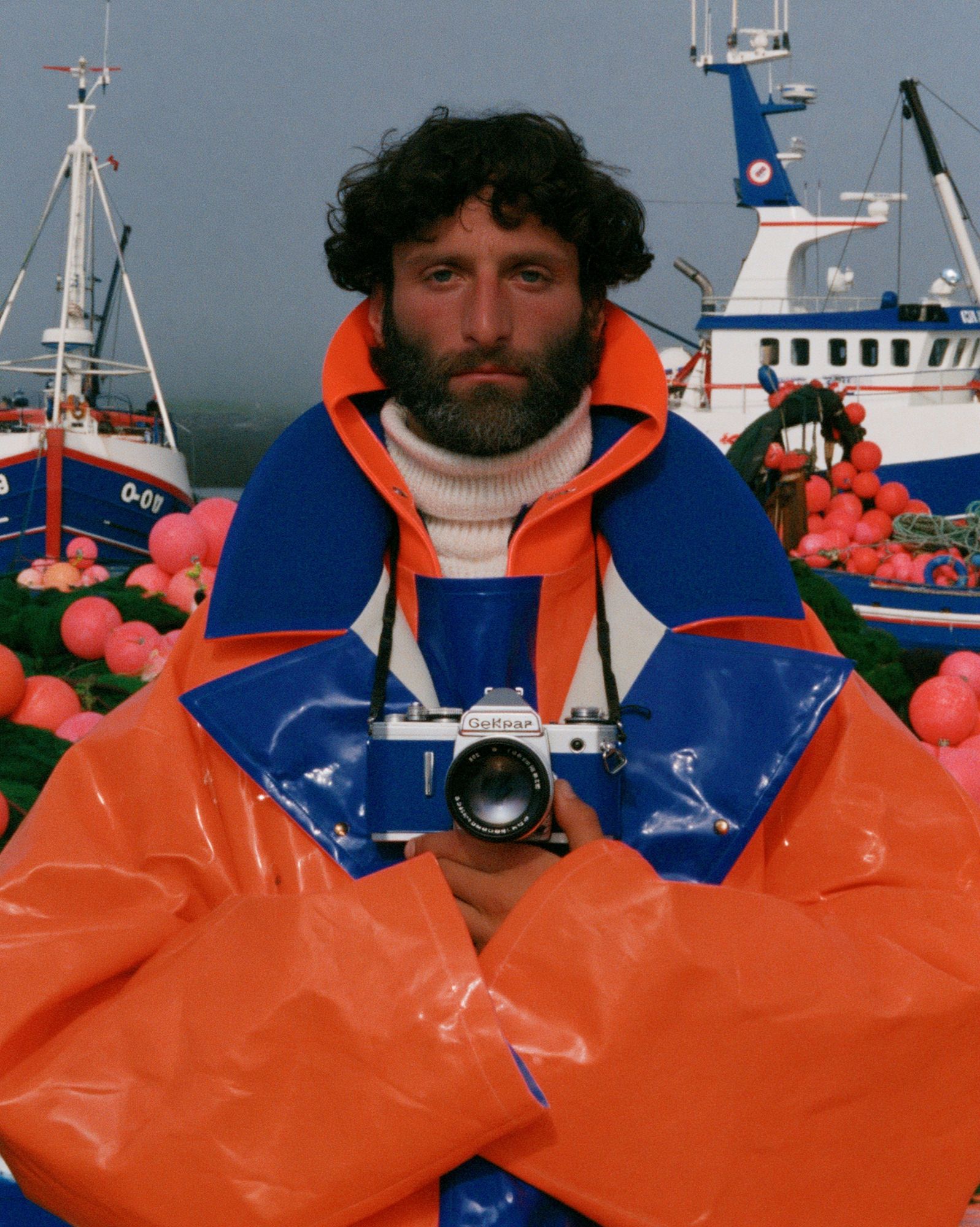 Harbor Portrait Photography Poster. poster detail