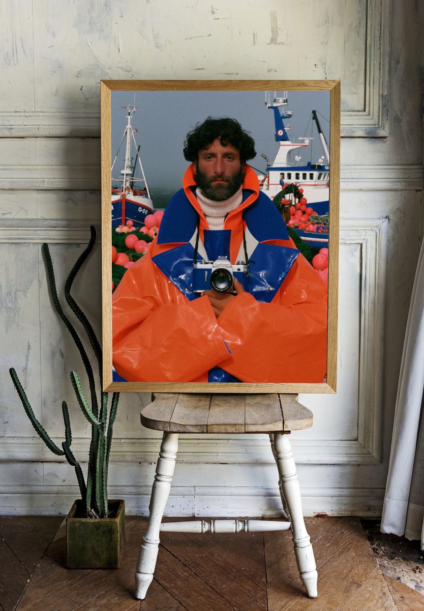 Harbor Portrait Photography Poster. room preview