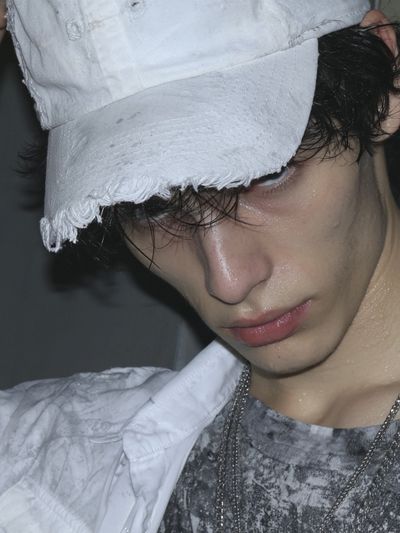 Moody Portrait Fashion Poster.