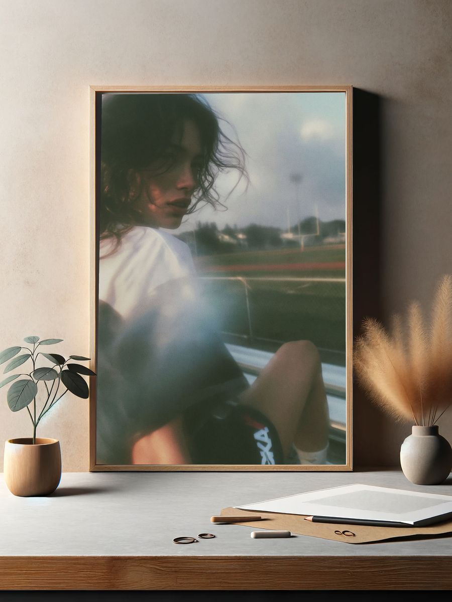 Dreamy Portrait Photography Poster. — room view 2