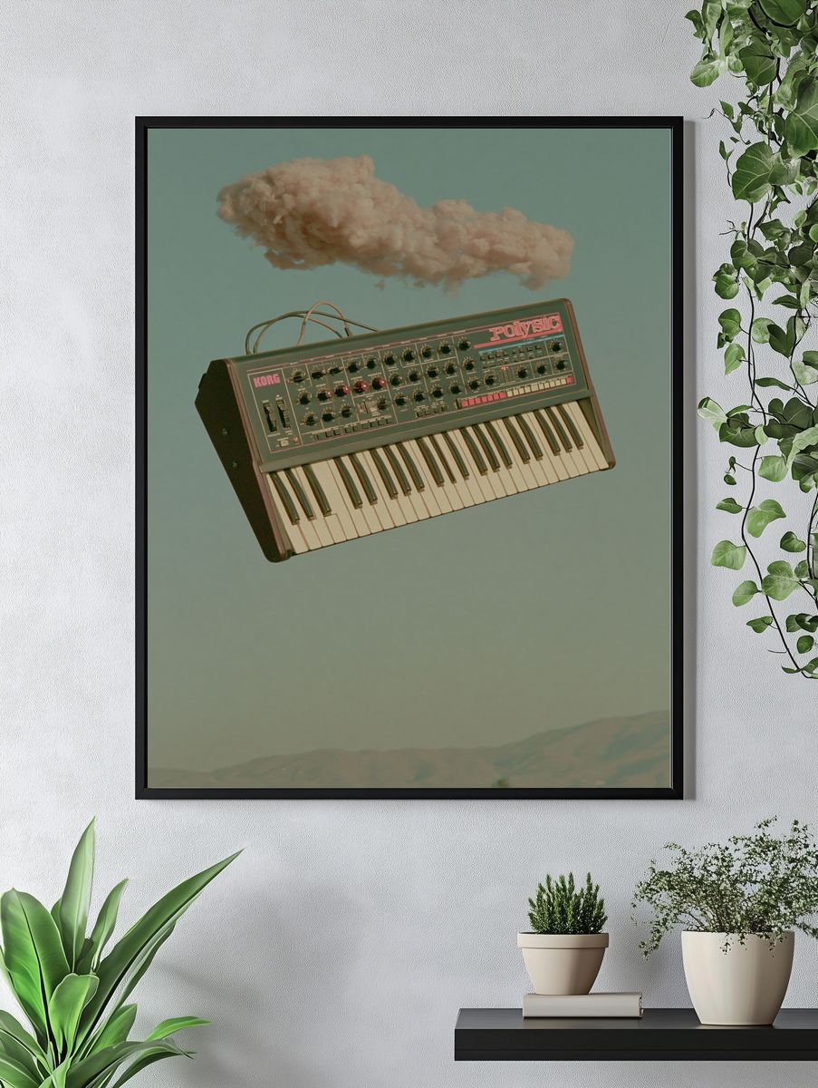 Hidden Waterfall Cave Interior Print. — room view 4