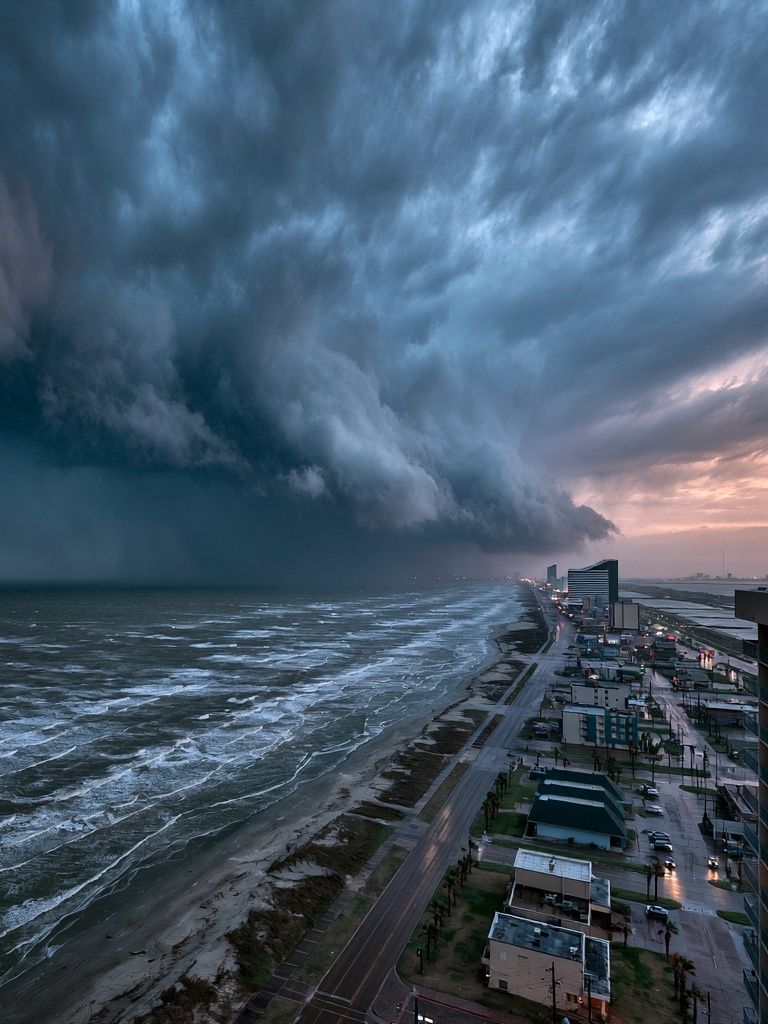 Stormy Seaside Coastline Photography Poster. poster detail