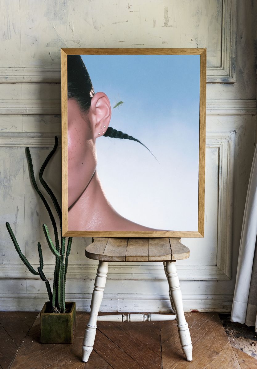 Dreamy Portrait Photography Poster. — room view 1