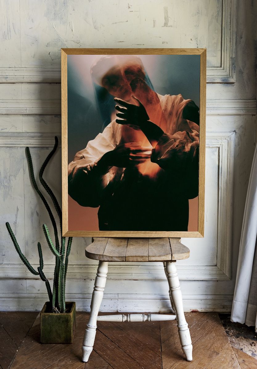 Surreal Figure Photography Poster. — room view 1