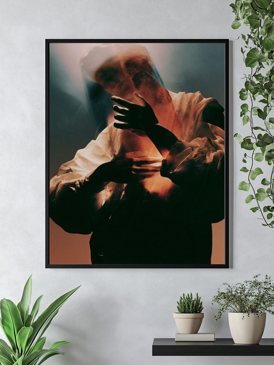 Surreal Figure Photography Poster. — room view 4