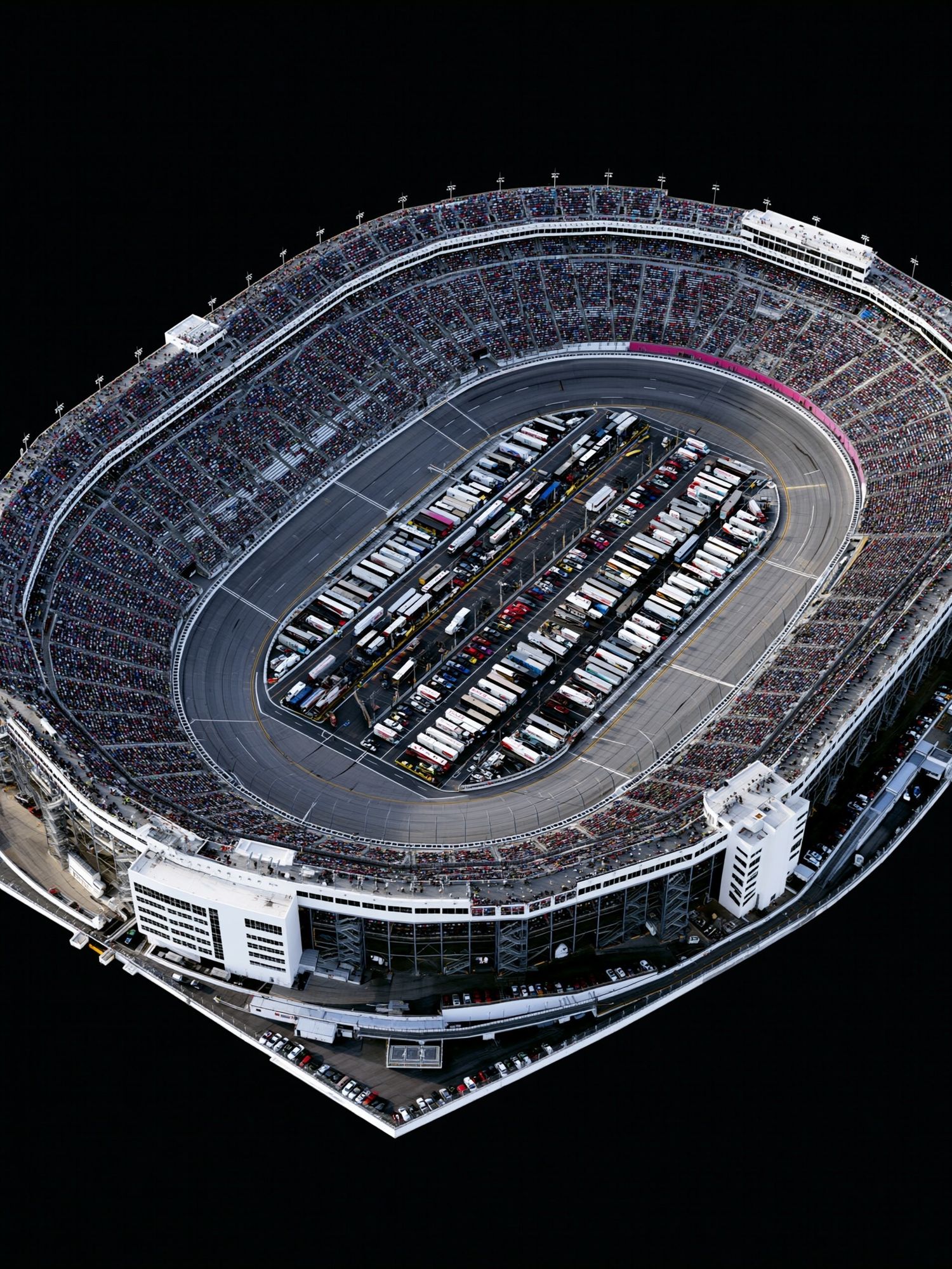 NASCAR Speedway Aerial Photography Poster. poster — photography art
