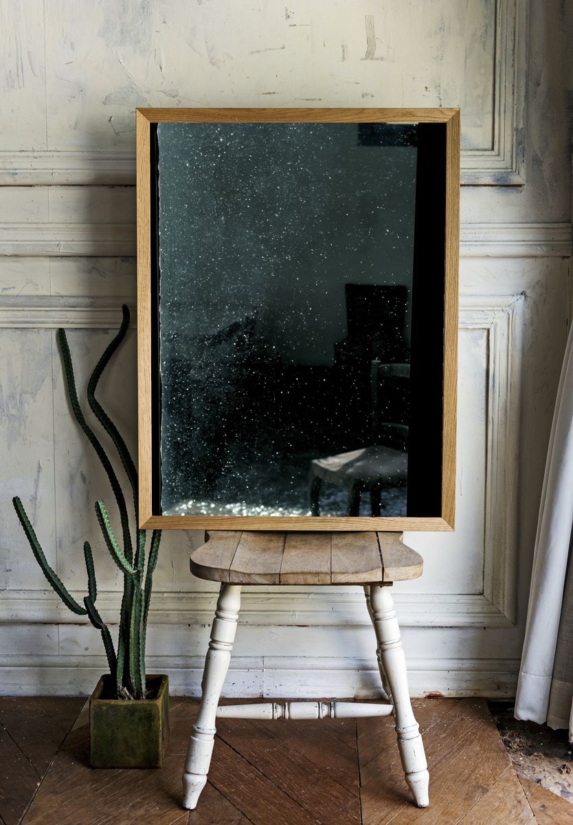 Dusty Window Light Photography Poster. — room view 1