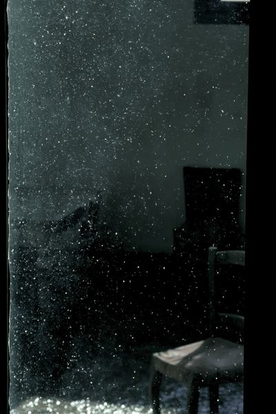 Dusty Window Light Photography Poster.