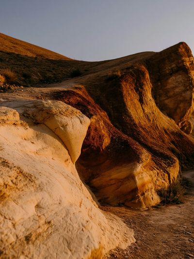 Golden Canyon Cliffs Photography Poster.