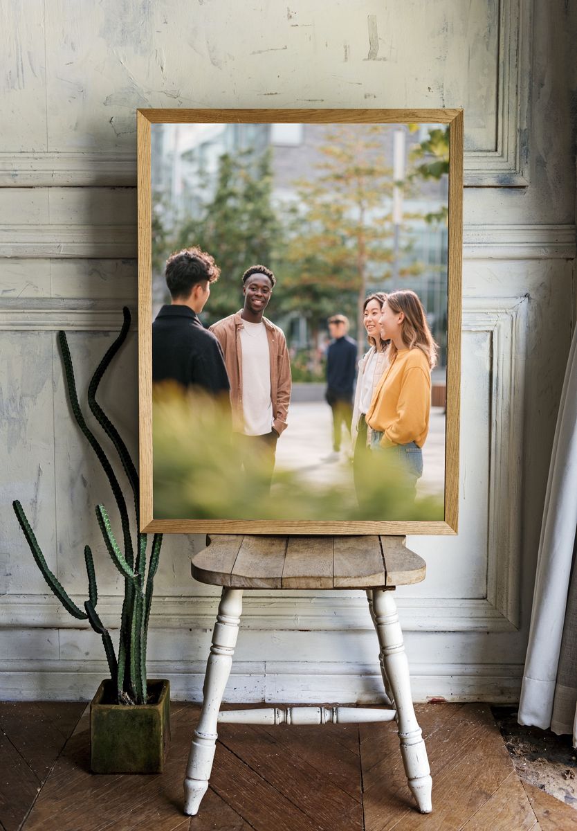 Campus Friends Photography Poster. — room view 1