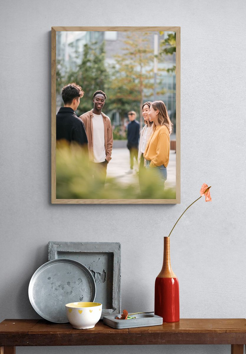 Campus Friends Photography Poster. — room view 3