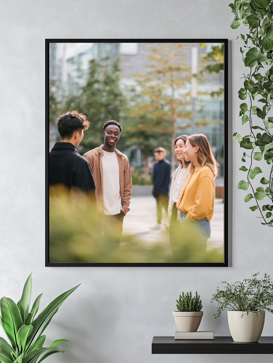 Campus Friends Photography Poster. — room view 4