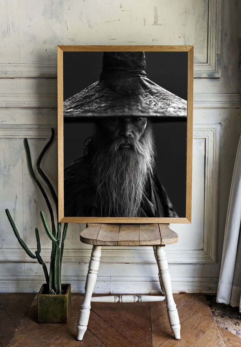Mystic Elder Portrait Print. — room view 1