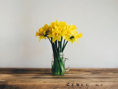 Flowers vase.