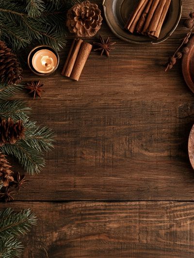 Cozy Winter Still Life Print. poster
