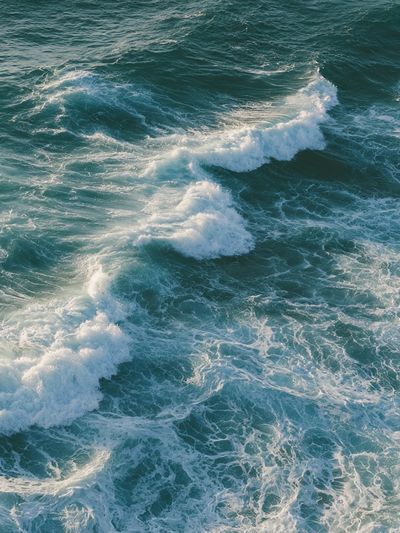 Rolling Ocean Waves Photography Poster. poster