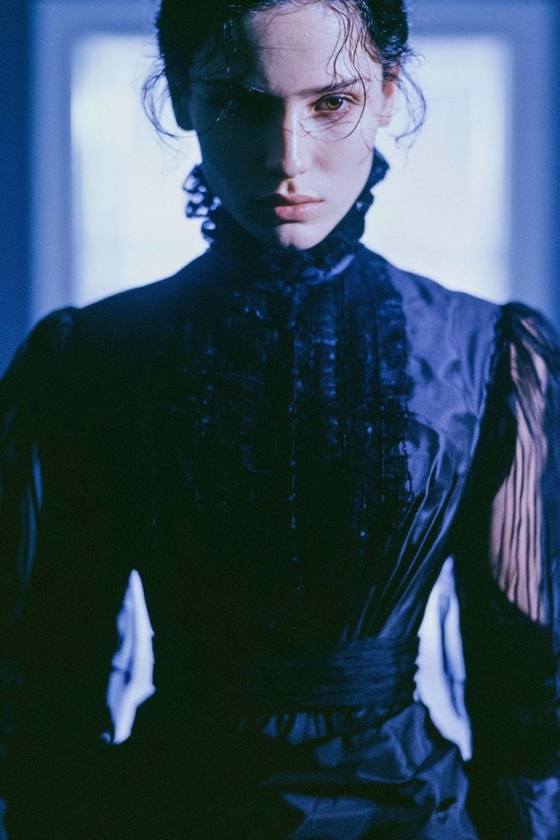 Gothic Portrait Photography Poster. poster — photography art