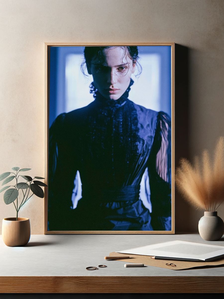 Gothic Portrait Photography Poster. — room view 2