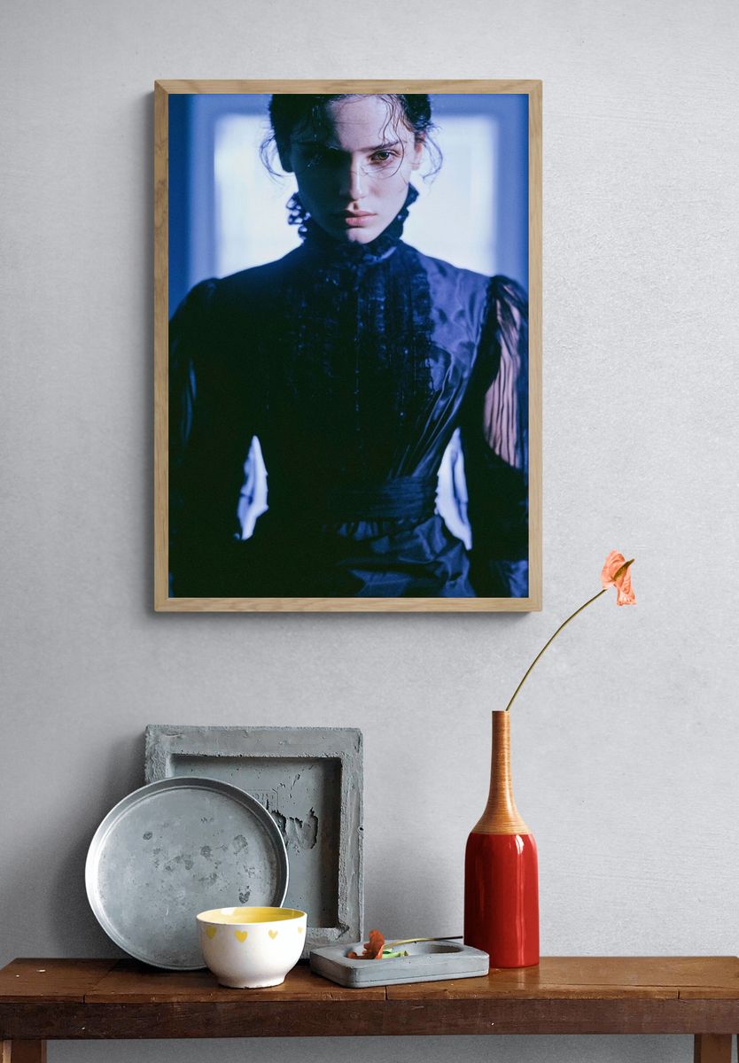Gothic Portrait Photography Poster. — room view 3