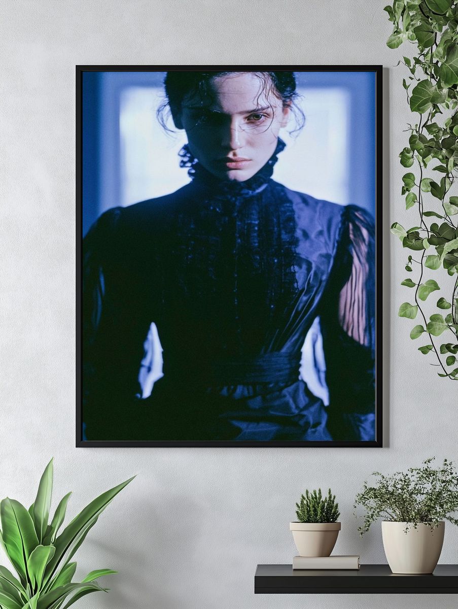 Gothic Portrait Photography Poster. — room view 4
