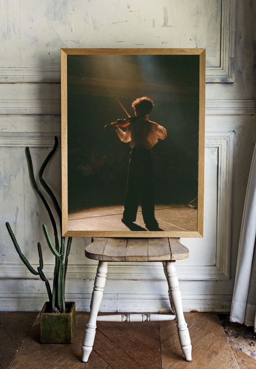 Cinematic Colonial Figure Poster. — room view 1