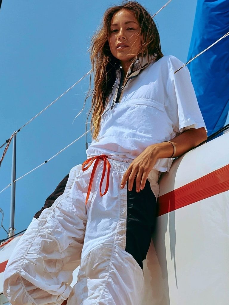 Sailboat Portrait Photography Poster. poster detail