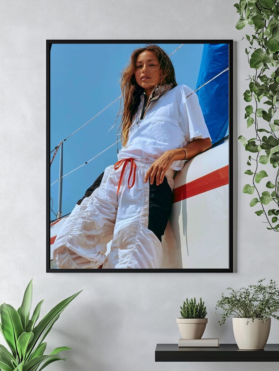 Sailboat Portrait Photography Poster. — room view 4