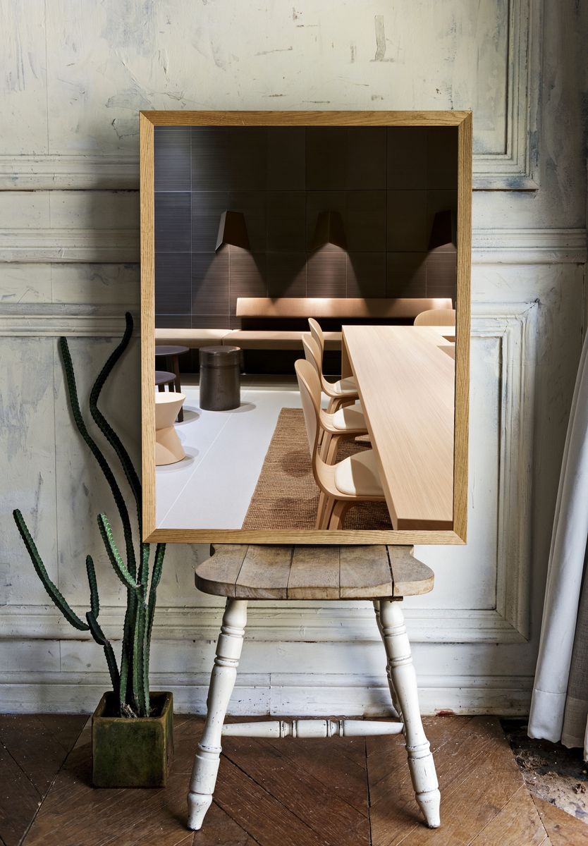 Minimalist Dining Interior Photography Poster. — room view 1