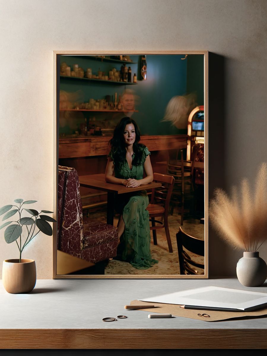Retro Diner Portrait Poster. — room view 2