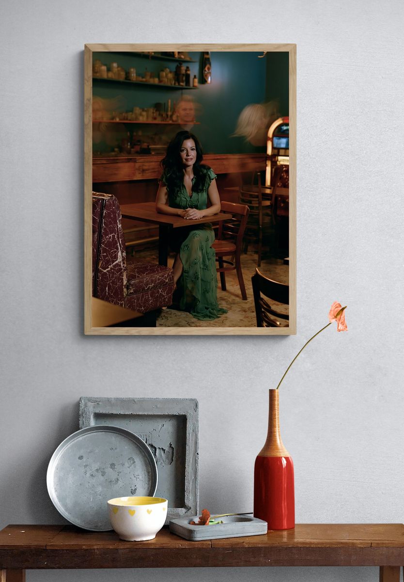 Retro Diner Portrait Poster. — room view 3