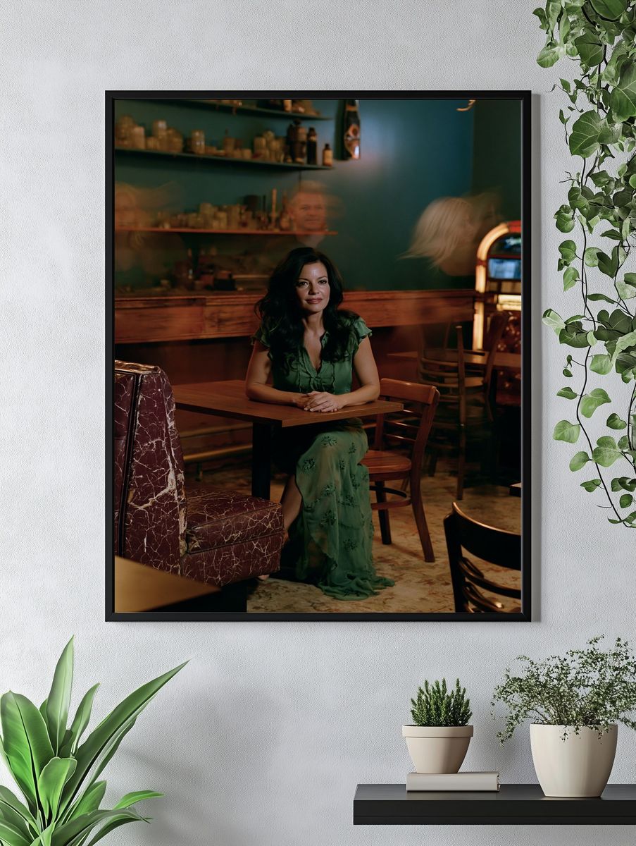 Retro Diner Portrait Poster. — room view 4