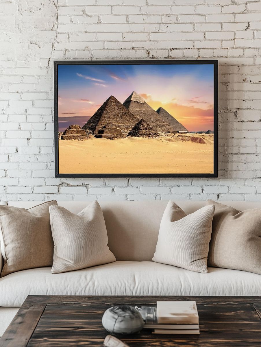 Egyptian pyramids. room preview