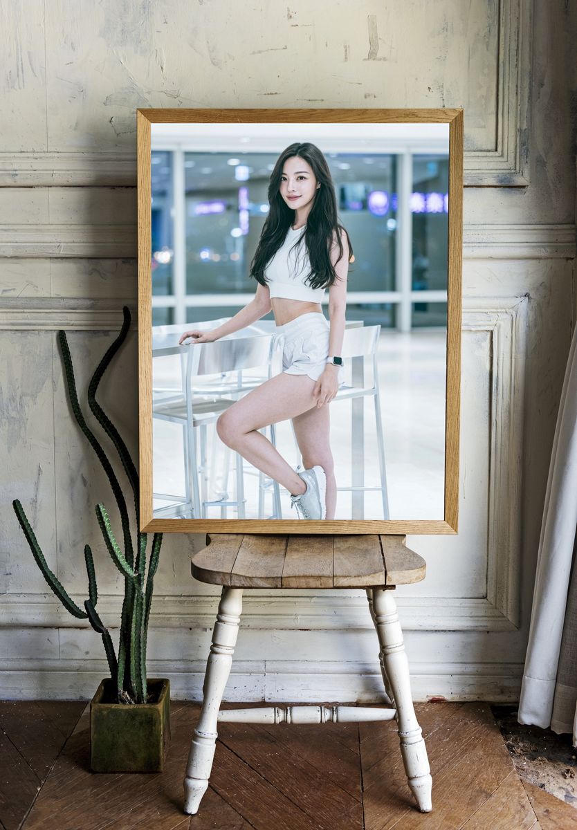 Athletic Portrait Photography Poster. — room view 1
