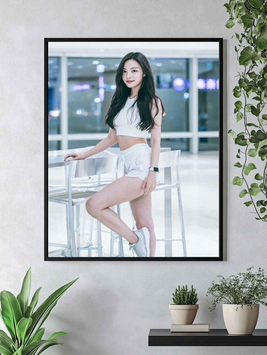 Athletic Portrait Photography Poster. — room view 4