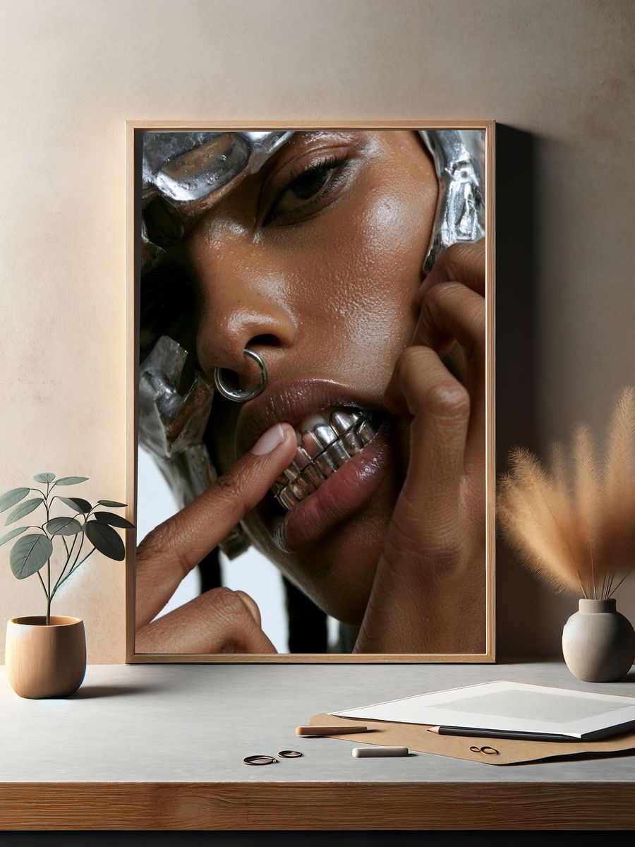 Avant-Garde Portrait Photography Poster. — room view 2