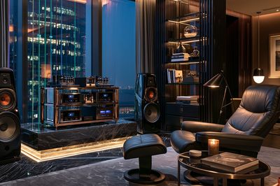 Luxury Hi-Fi Listening Room Poster.