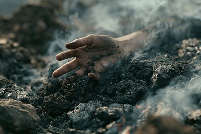 Ashen Hand Photography Poster.