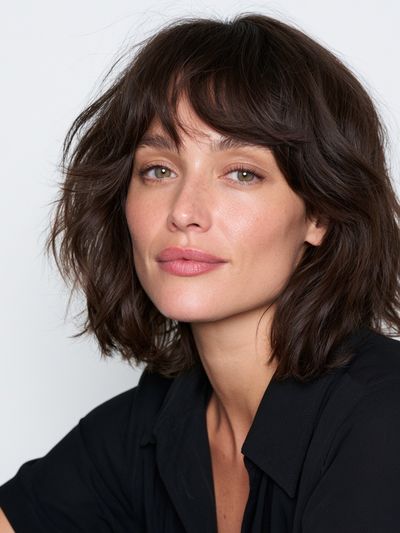 Brunette Portrait Photography Poster.